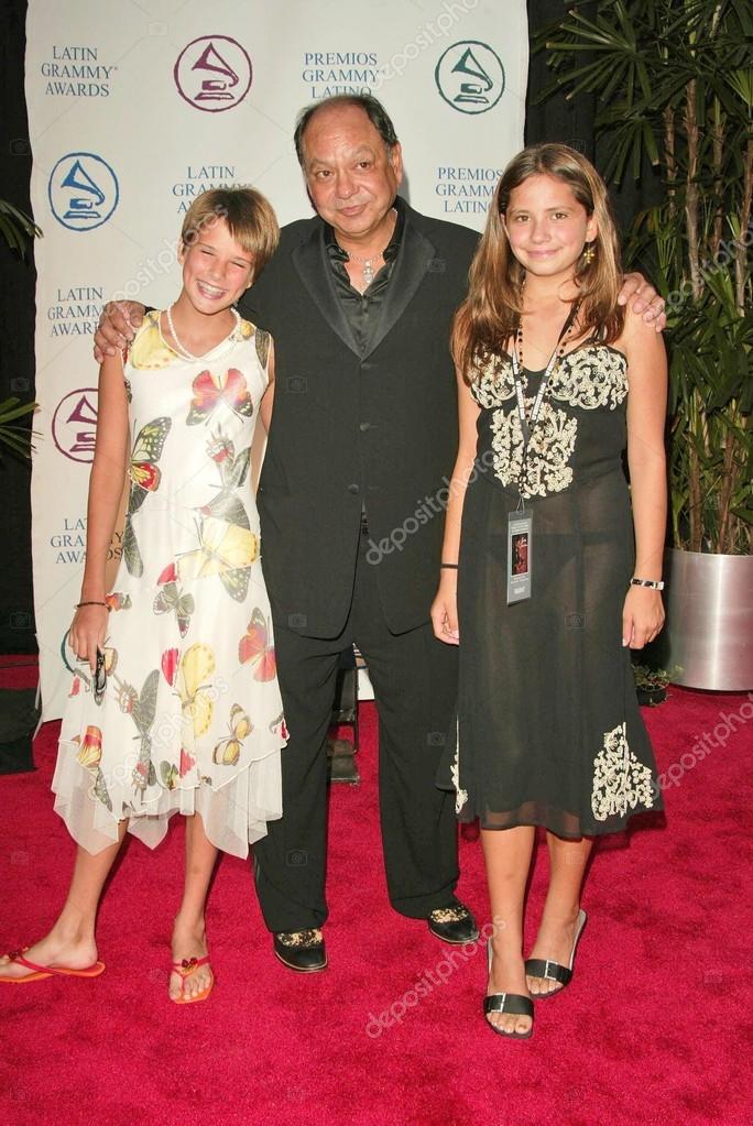 Cheech Marin and daughters Claudine and Jasmine – Stock Editorial Photo