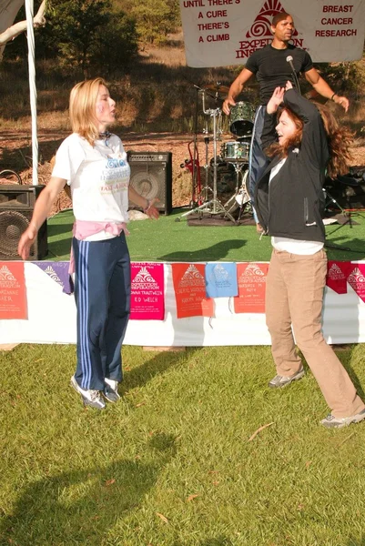 Jeanne Tripplehorn and Tea Leoni — Stock Photo, Image