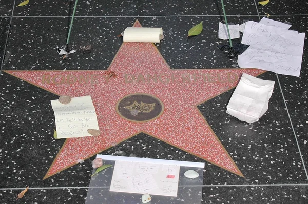 Dalam Memory of Rodney Dangerfield 1921-2004 — Stok Foto