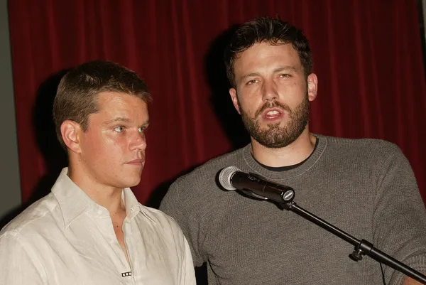 Matt Damon e Ben Affleck — Foto Stock