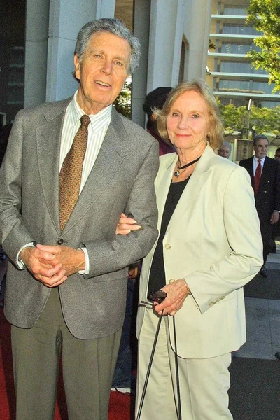 Eva marie saint und jeffrey hayden — Stockfoto