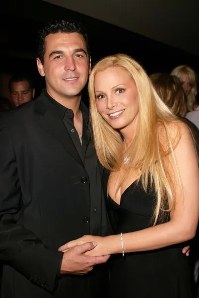 Kerl starkman und cindy margolis — Stockfoto