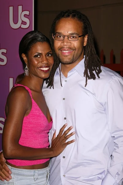 Omarosa Manigault-Stallworth e marito — Foto Stock