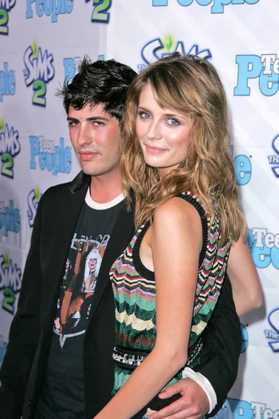 Brandon davis i mischa barton — Zdjęcie stockowe