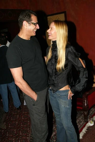 Jeff Goldblum e Kelly Lynch — Foto Stock