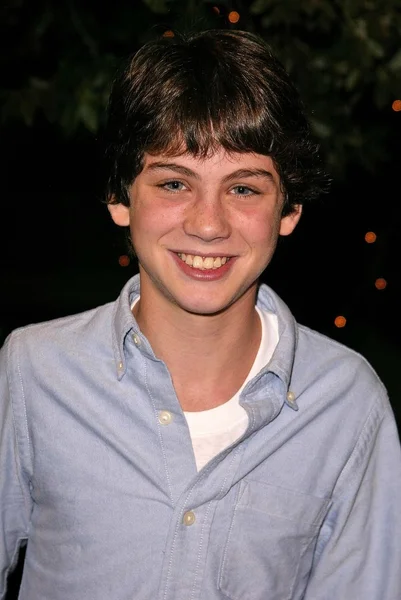 Logan Lerman — Zdjęcie stockowe