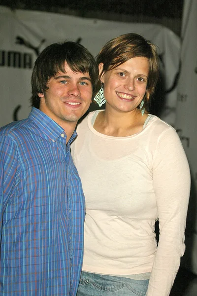 Jason Ritter and Maryanna Palka — Stock Photo, Image