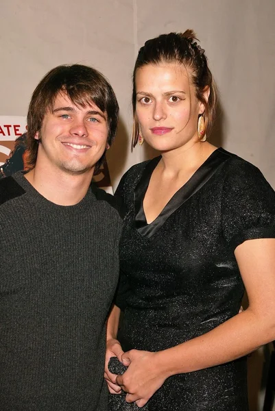 Jason Ritter e Marianna Palka — Fotografia de Stock