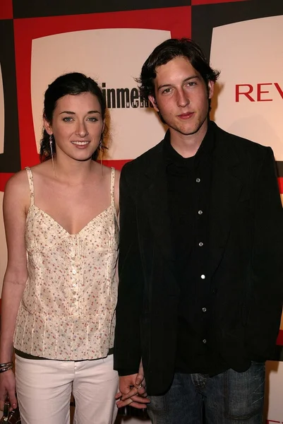 Margo Harshman and Christopher Marquette — Stock Photo, Image