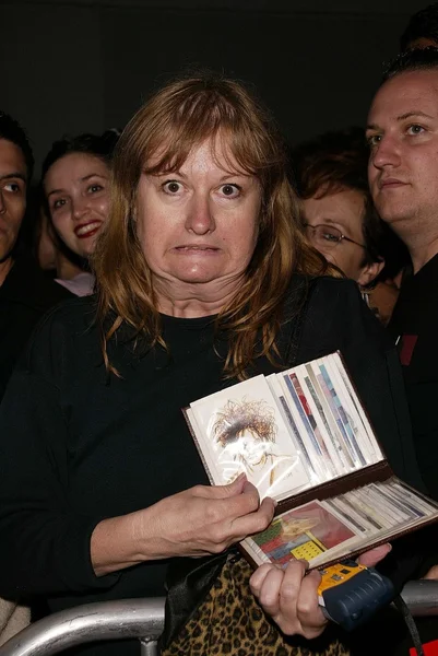 Fans at The Cure's induction into Hollywood's Rock Walk — Stock Photo, Image