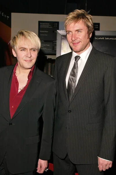 Nick Rhodes y Simon Le Bon de Duran Duran — Foto de Stock