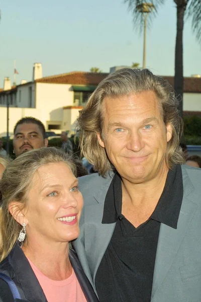Jeff Bridges és felesége, Susan — Stock Fotó