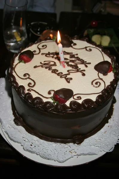 Születésnapi torta — Stock Fotó
