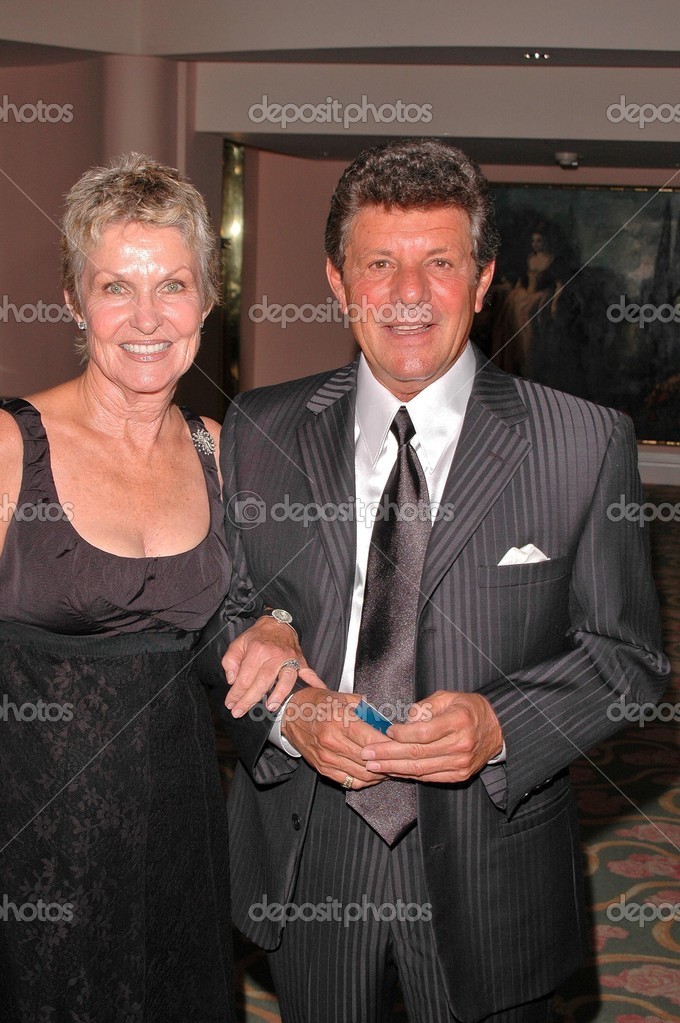 Pictures : damon salvatore | Frankie Avalon and his wife Kay – Stock