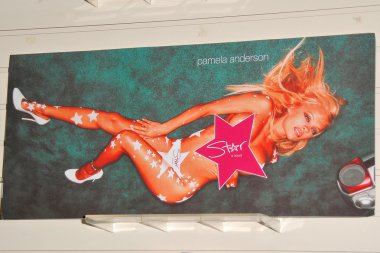 Pamela Anderson Appearance and Book Signing clipart