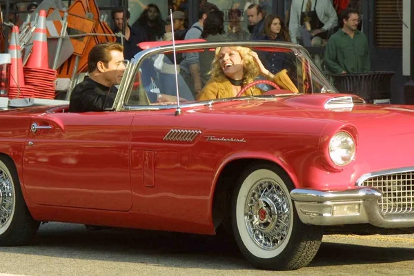 John Travolta and Uma Thurman — Stock Photo, Image