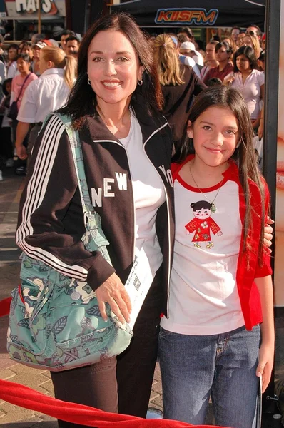 Stefanie Kramer y su hija — Foto de Stock