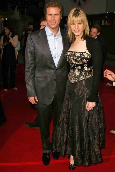 Will Ferrell y su esposa Viveca — Foto de Stock