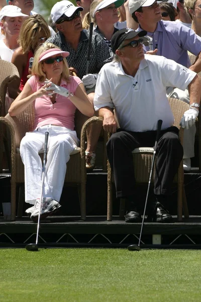 Heather Locklear and Michael Douglas — Stock Photo, Image