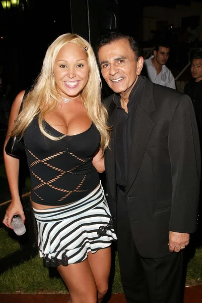 Mary Carey and Casey Kasem — Stock Photo, Image