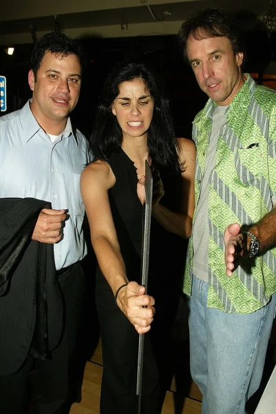 Jimmy Kimmel, Sarah Silverman y Kevin Nealon —  Fotos de Stock