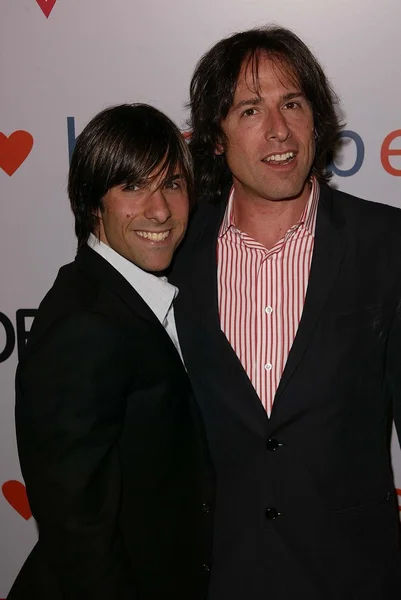 Jason Schwartzman e David O. Russell — Foto Stock