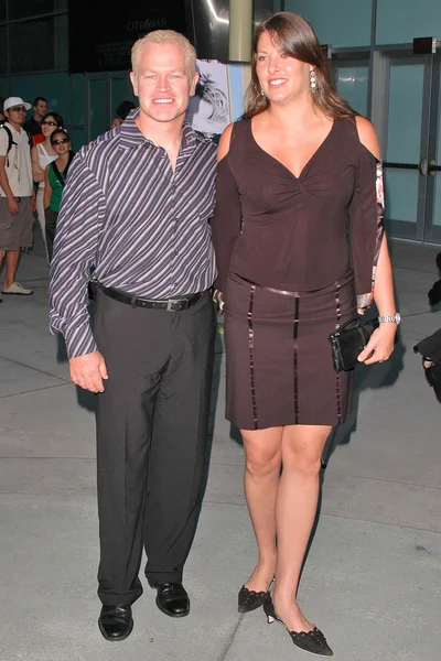 Neal McDonough e sua esposa Ruve — Fotografia de Stock