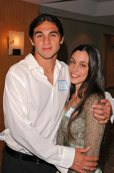 Ryan Suarez and girlfriend Julie Brum — Stock Photo, Image