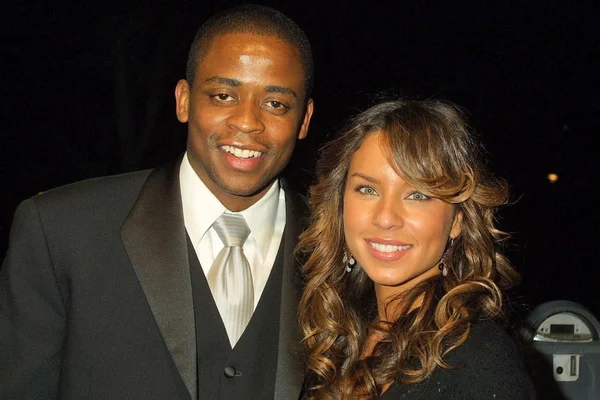 Dule Hill and Nicole Lyn — Stock Photo, Image