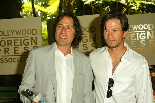 David O. Russell et Mark Wahlberg — Photo