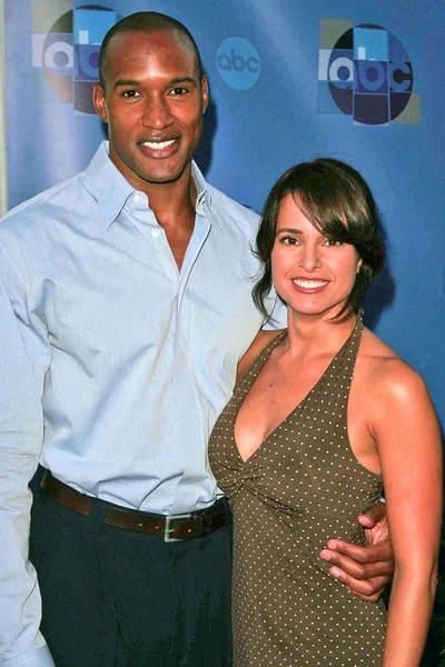 Henry Simmons and Jacqueline Obradors — Stock Photo, Image