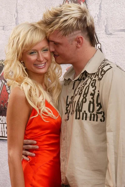 Paris hilton a nick carter — Stock fotografie