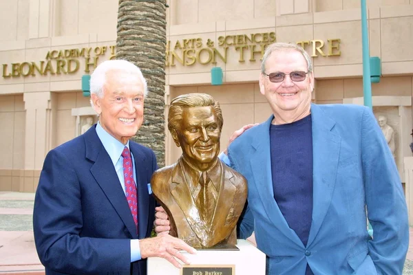 Bob Barker und sein Halbbruder kent valandra — Stockfoto