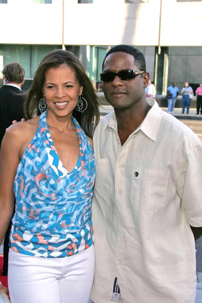 Blair underwood och fru desiree — Stockfoto