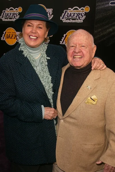 Mickey rooney ve eşi jan — Stok fotoğraf