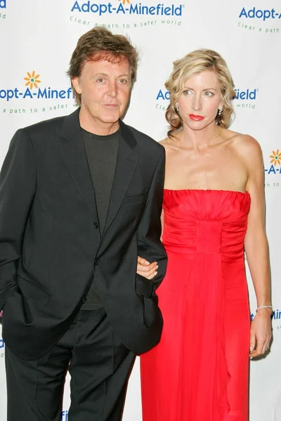 Sir paul mccartney und heather mühlen mccartney — Stockfoto