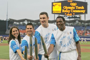 Janet evans, tom cruise, vatali klitschko ve rafer johnson