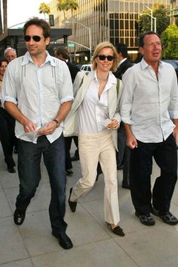 David duchovny, çay leoni ve gary shandling