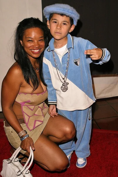 Yuri Brown e Lil Max — Fotografia de Stock