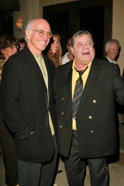 Larry David and Jerry Lewis — Stock Photo, Image