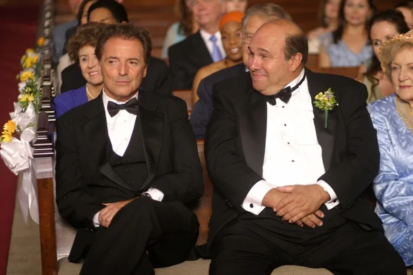 Armand assante i bobby costanzo — Zdjęcie stockowe