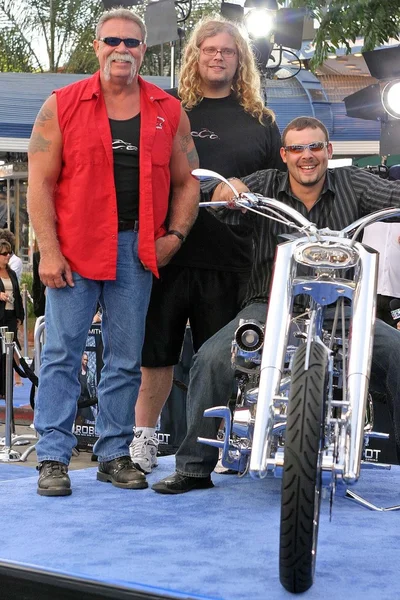 Paul Teutul Sr., Michael Teutul e Paul Teutul Jr. . — Fotografia de Stock