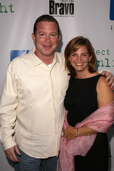 Пит Джонс и его жена Дженни — стоковое фото