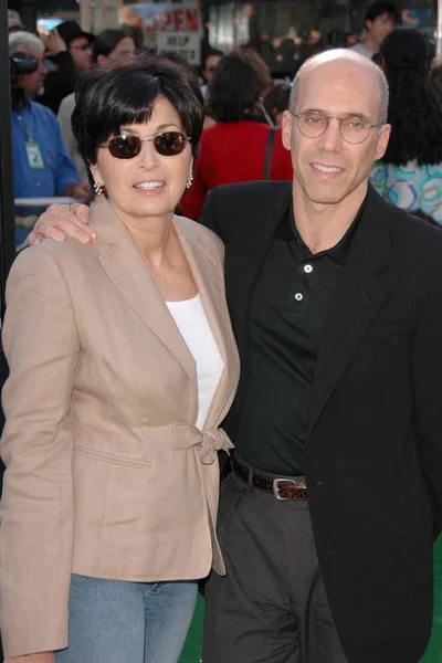 Jeffrey Katzenberg et sa femme — Photo