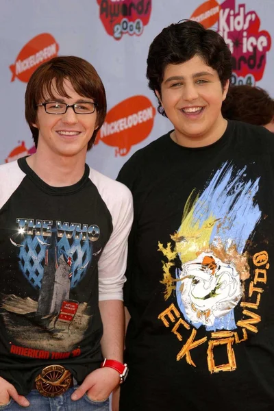 Drake Bell and Josh Peck — Stock Photo, Image