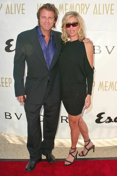 Vince Van Patten y Eileen Davidson — Foto de Stock