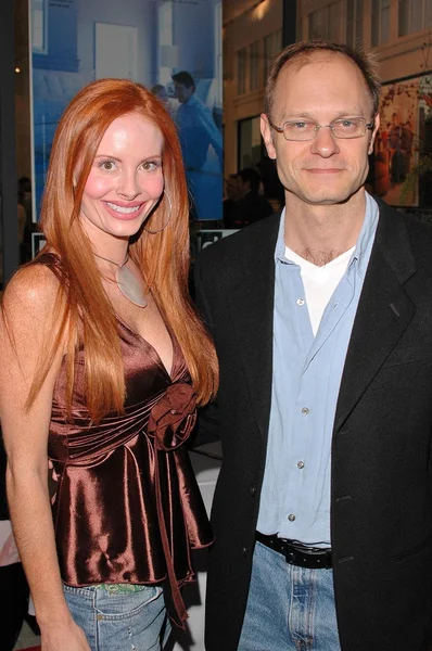 Phoebe Price and David Hyde Pierce — Stock Photo, Image