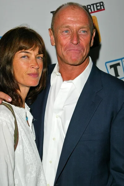 Amanda Pays and Corbin Bernsen — Stock Photo, Image