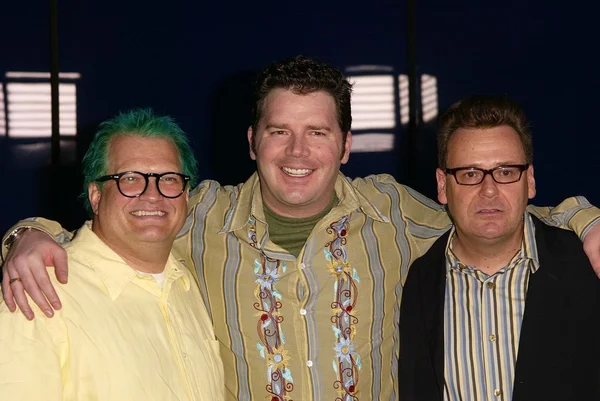 Drew Carey, sherwood ve greg proops brad — Stok fotoğraf