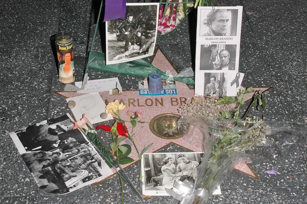 In Memory of Marlon Brando — Stock Photo, Image